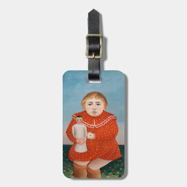 Henri Rousseau - Child with a Doll Luggage Tag (Front Vertical)