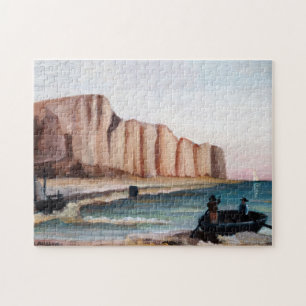 Henri Rousseau - Cliffs Jigsaw Puzzle