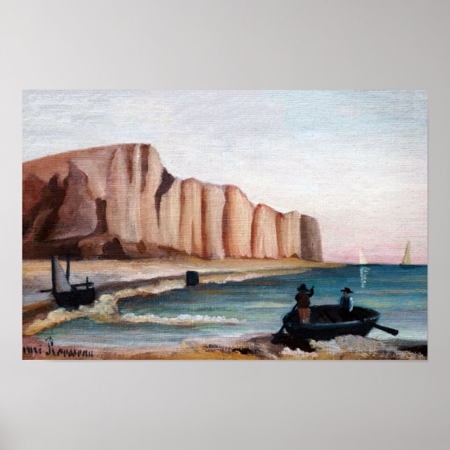 Henri Rousseau - Cliffs Poster (Front)