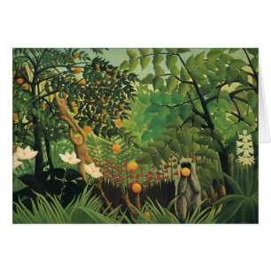 Henri Rousseau- Exotic Landscape