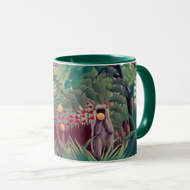Henri Rousseau - Exotic Landscape Mug (Front Right)