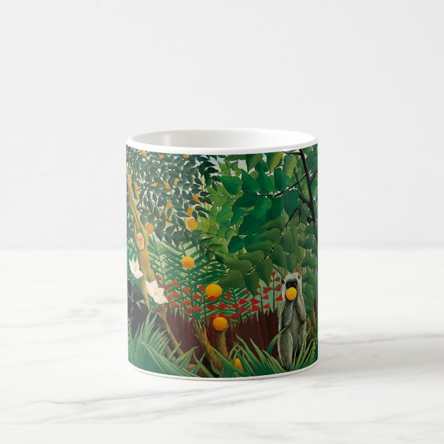 Henri Rousseau Exotic Landscape Mug (Center)