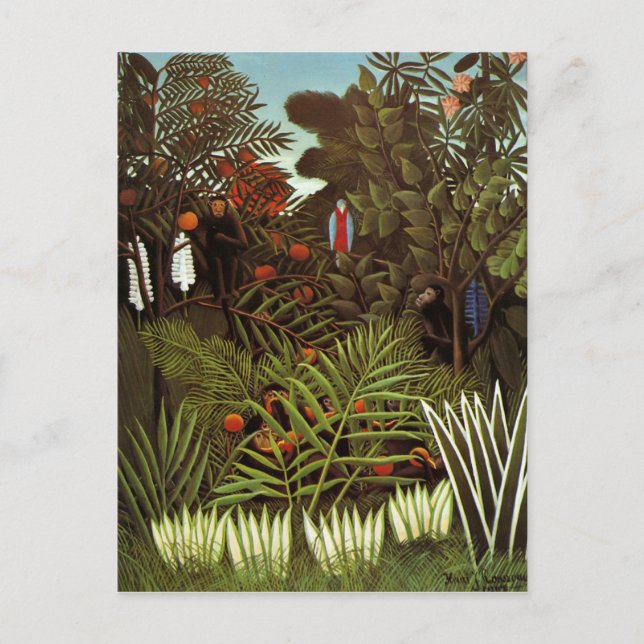Henri Rousseau - Exotic Landscape Postcard (Front)