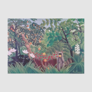 Henri Rousseau - Exotic Landscape Tissue Paper