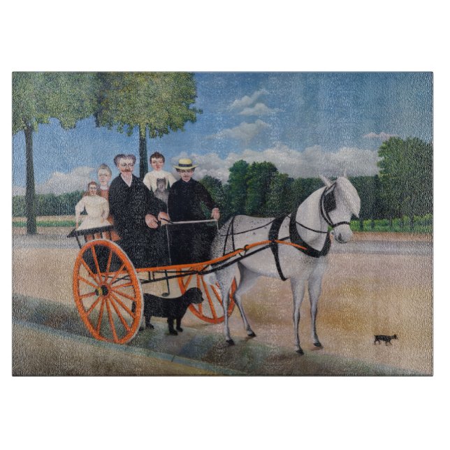 Henri Rousseau - La Carriole du pere Junier Cutting Board (Front)