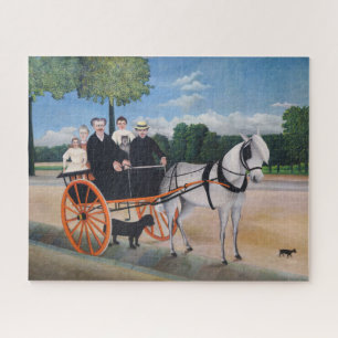 Henri Rousseau - La Carriole du pere Junier Jigsaw Puzzle