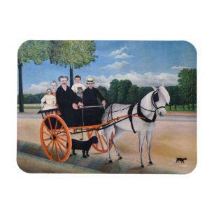 Henri Rousseau - La Carriole du pere Junier Magnet