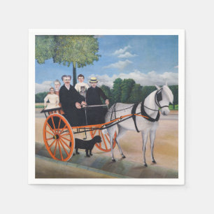 Henri Rousseau - La Carriole du pere Junier Napkin