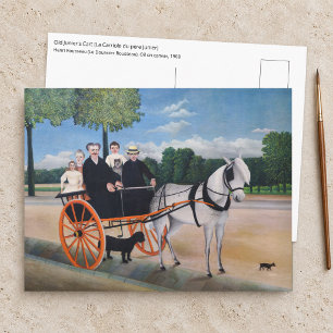 Henri Rousseau - La Carriole du pere Junier Postcard