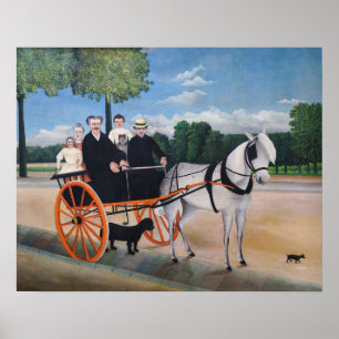 Henri Rousseau - La Carriole du pere Junier Poster