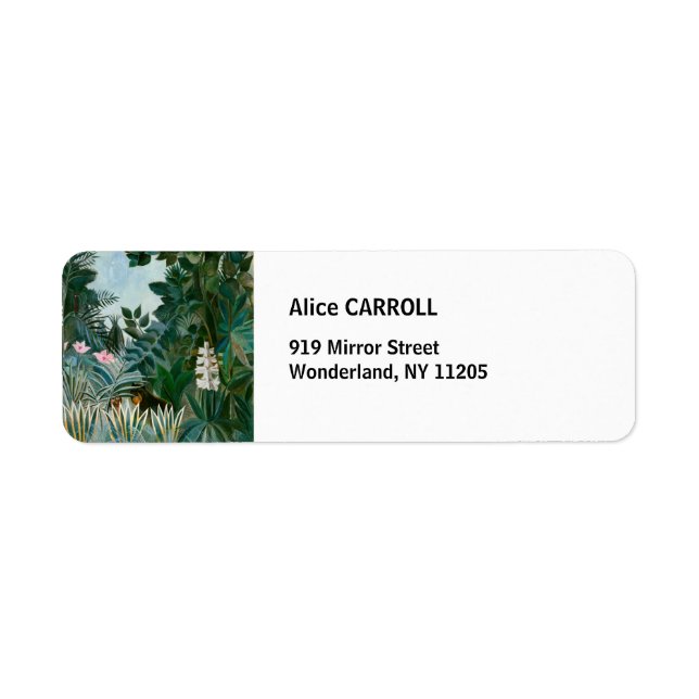 Henri Rousseau - La jungle équatoriale (Devant)