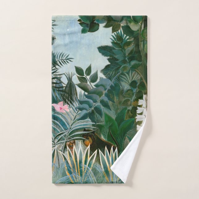 Henri Rousseau - La jungle équatoriale (Serviette à main)