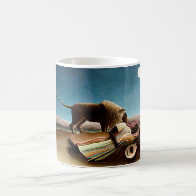 Henri Rousseau La Mug Tzigane Qui Dort (Centre)