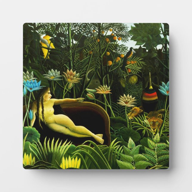 Henri Rousseau La Plaque du Rêve (Devant)