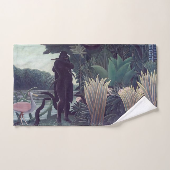 Henri Rousseau - Le Charmeur Des Serpents (Serviette à main)