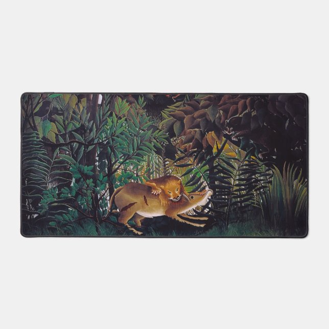 Henri Rousseau - Le lion affamé (Recto)