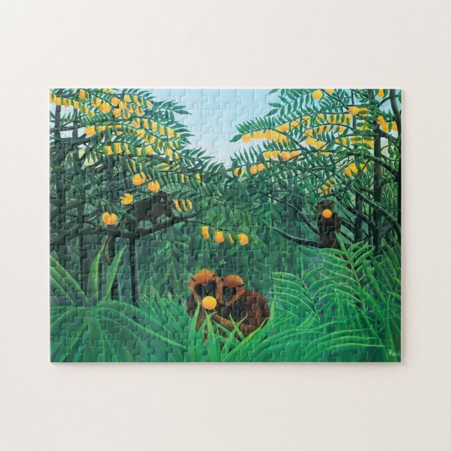 Henri Rousseau Le Puzzle Tropique (Horizontal)