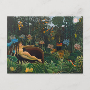 Henri Rousseau Le rêve CC0691 Carte Postale Naïvis