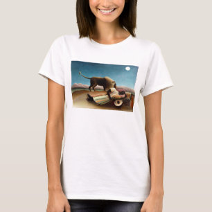 Henri Rousseau Le T-shirt Tzigane couché
