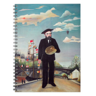 Henri Rousseau - Myself Portrait-Landscape Notebook