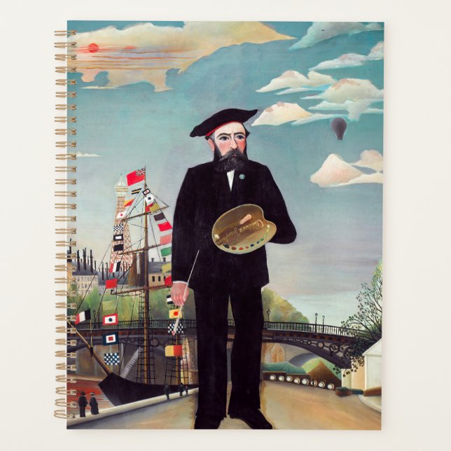 Henri Rousseau - Myself Portrait-Landscape Planner (Front)