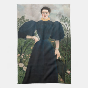 Henri Rousseau - Portrait of Madame M. Kitchen Towel