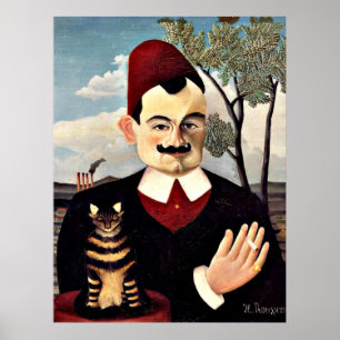 Henri Rousseau - Portrait of Monsieur X Poster