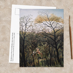 Henri Rousseau - Rendezvous in the Forest Postcard