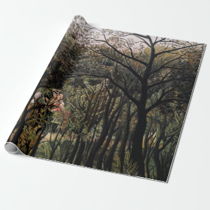 Henri Rousseau - Rendezvous in the Forest Wrapping Paper