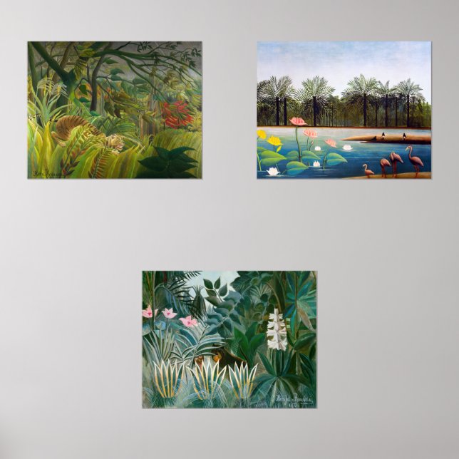 Henri Rousseau - Sélection des chefs-d'oeuvre de l (Recto)