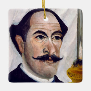 Henri Rousseau - Self Portrait Ceramic Ornament