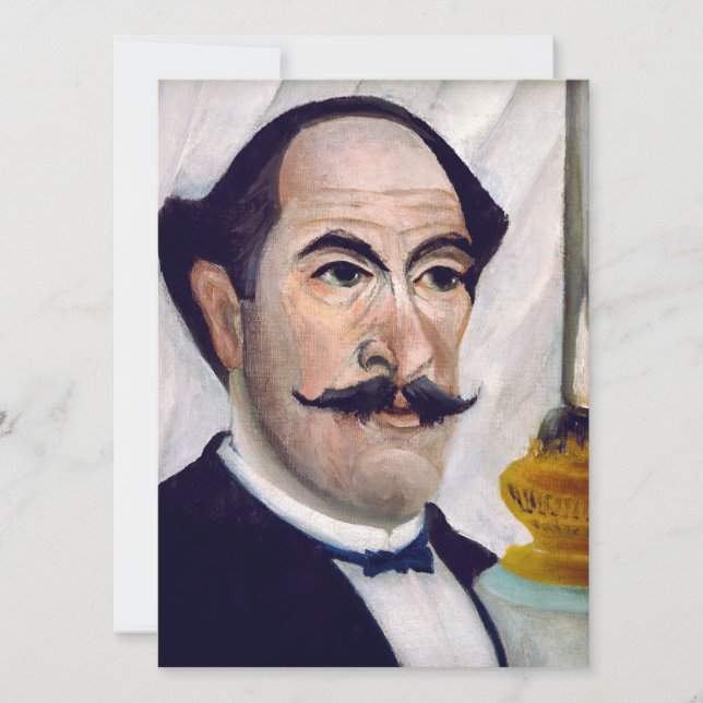 Henri Rousseau - Self Portrait Invitation (Front)