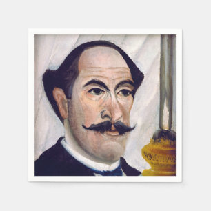 Henri Rousseau - Self Portrait Napkin