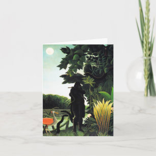 Henri Rousseau Snake Charmer Note Card