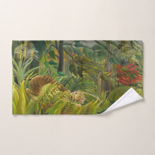 Henri Rousseau - Surprised! Bath Towel Set