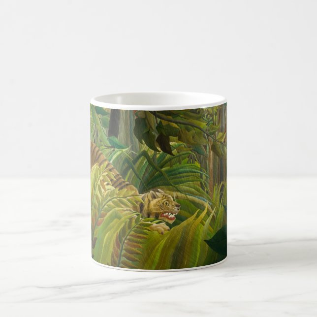 Henri Rousseau - Surprised! Coffee Mug (Center)