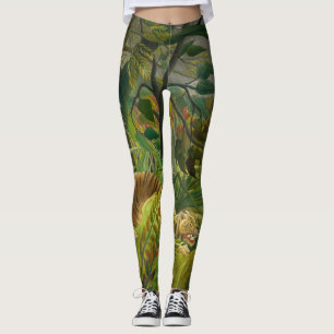 Henri Rousseau - Surprised! Leggings