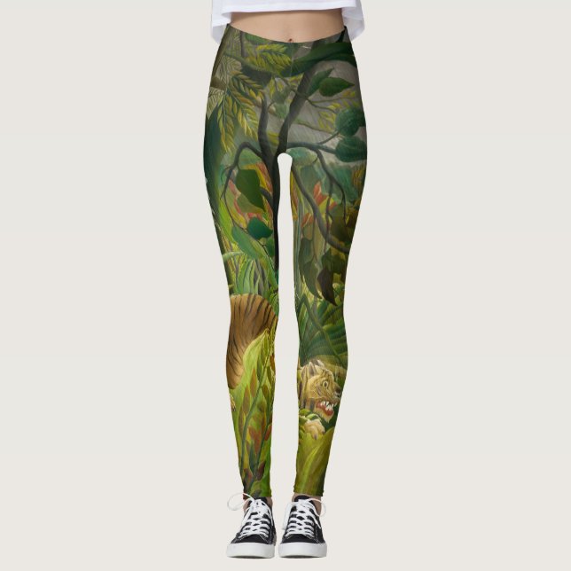 Henri Rousseau - Surprised! Leggings (Front)