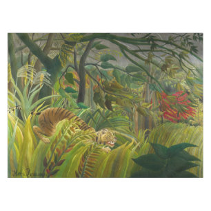 Henri Rousseau - Surprised! Tablecloth