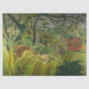 Henri Rousseau - Surprised! Tissue Paper