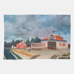 Henri Rousseau - The Chair Factory Kitchen Towel