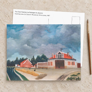 Henri Rousseau - The Chair Factory Postcard