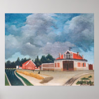 Henri Rousseau - The Chair Factory