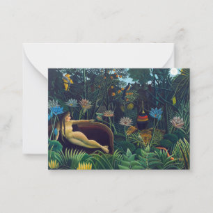 Henri Rousseau - The Dream / Le Reve Card