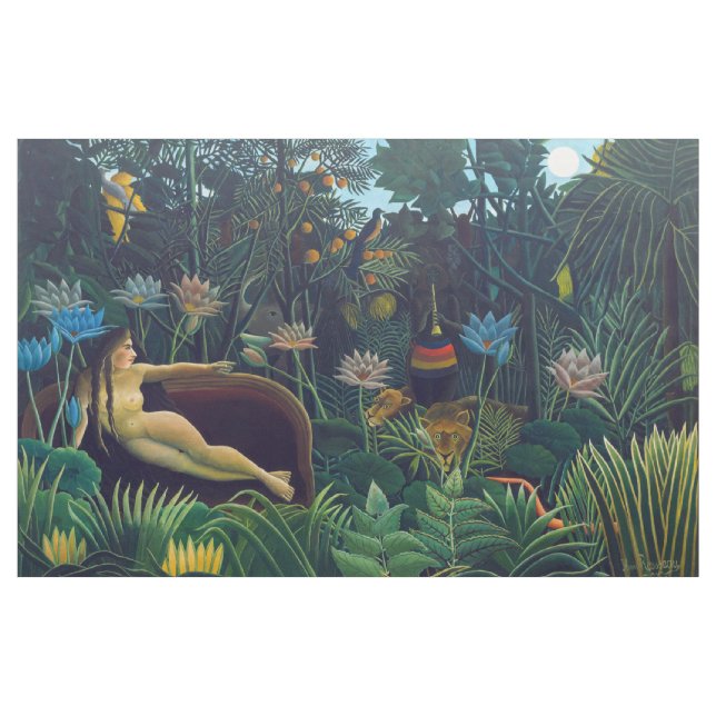 Henri Rousseau - The Dream / Le Reve Fabric (Yard)