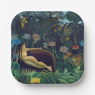 Henri Rousseau - The Dream / Le Reve Paper Plate