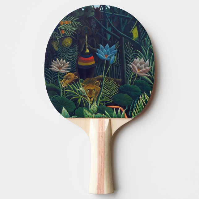 Henri Rousseau - The Dream / Le Reve Ping Pong Paddle (Front)