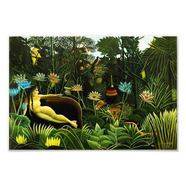 Henri Rousseau The Dream Print (Front)