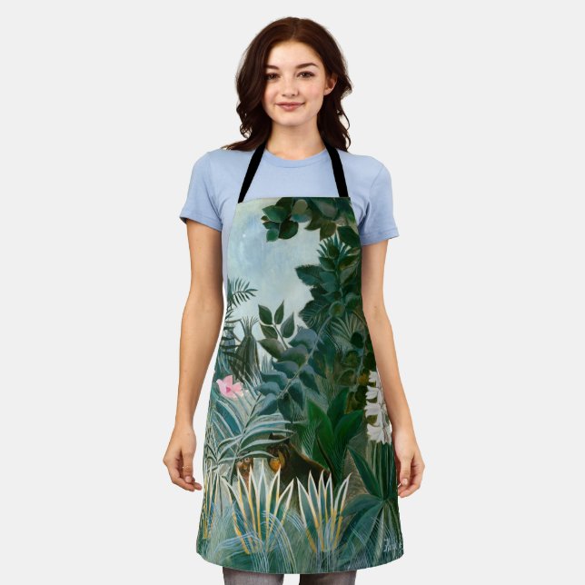 Henri Rousseau - The Equatorial Jungle Apron (Worn)