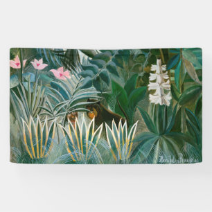Henri Rousseau - The Equatorial Jungle Banner